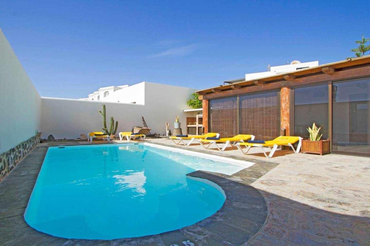 V Princesa Piscina Con Piscina Climatizada Y Bbq Puerto del Carmen  Ngoại thất bức ảnh